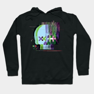 Glitch Skull Hoodie